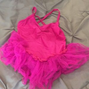 Ruffled swimsuit or leotard